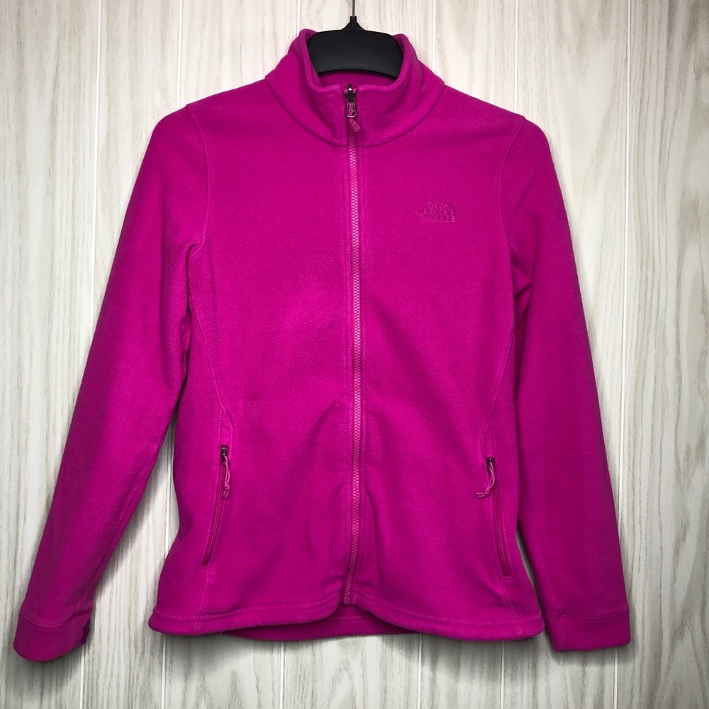 The North Face Fleece Jacket Size Medium Fuchsia